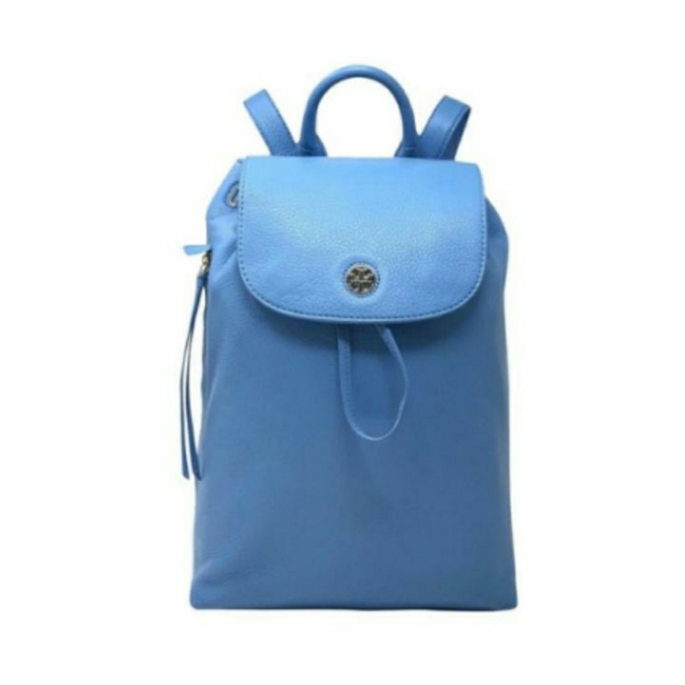 TORY BURCH BACK PACK MONTEGO BLUE - Picture 2 of 5